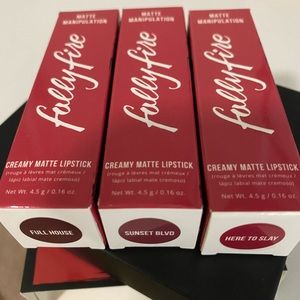 Folly Fire Lipstick Trio